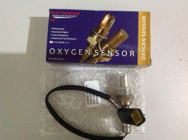 Sonda lambda Denso Fiat Uno 0258003957 gás con:Amarelo